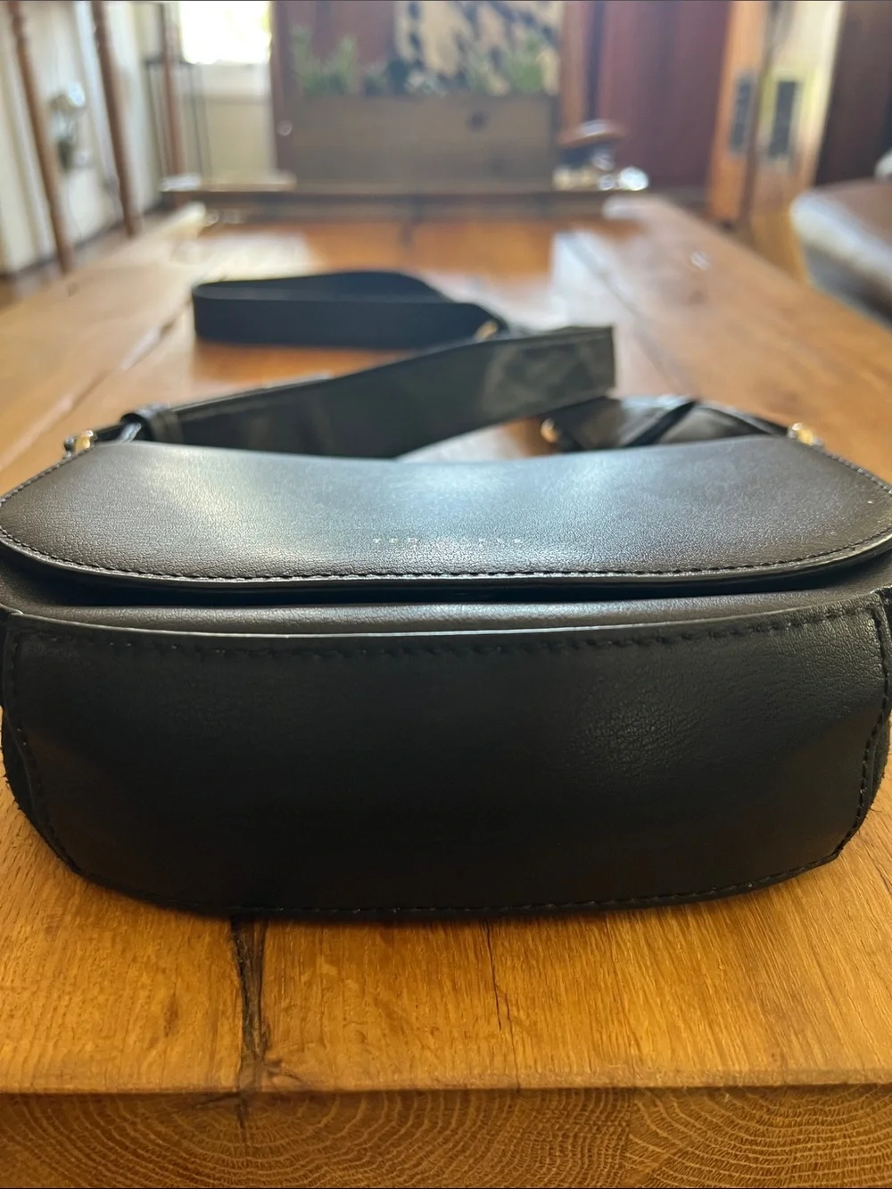 Ted Baker Leather and Suede Saddle bag